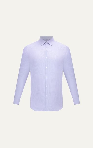  AG3P2 PREMIUM SLIMFIT TEXTURE SHIRT - PURPLE