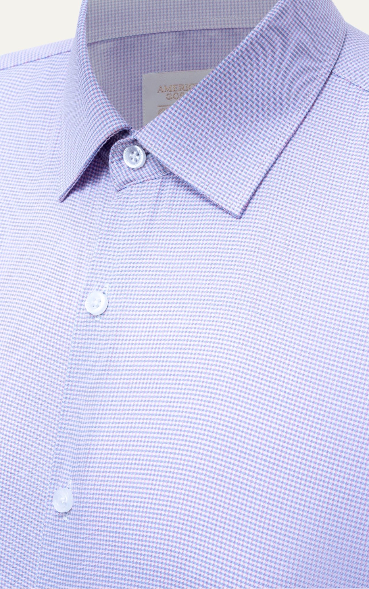 AG3P2 PREMIUM SLIMFIT TEXTURE SHIRT - PURPLE
