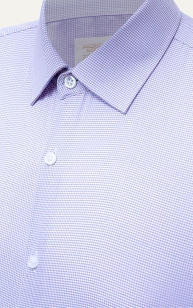  AG3P2 PREMIUM SLIMFIT TEXTURE SHIRT - PURPLE 