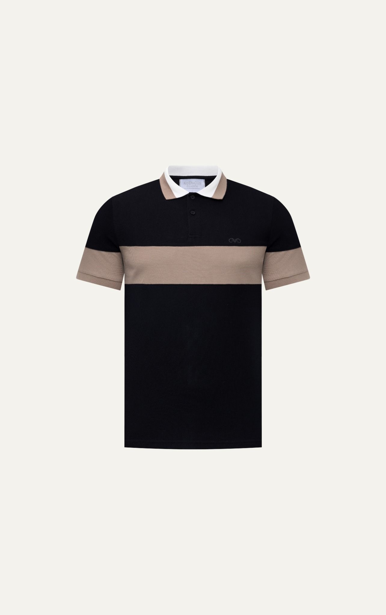  AG72 PREMIUM SLIMFIT POLO - BLACK 