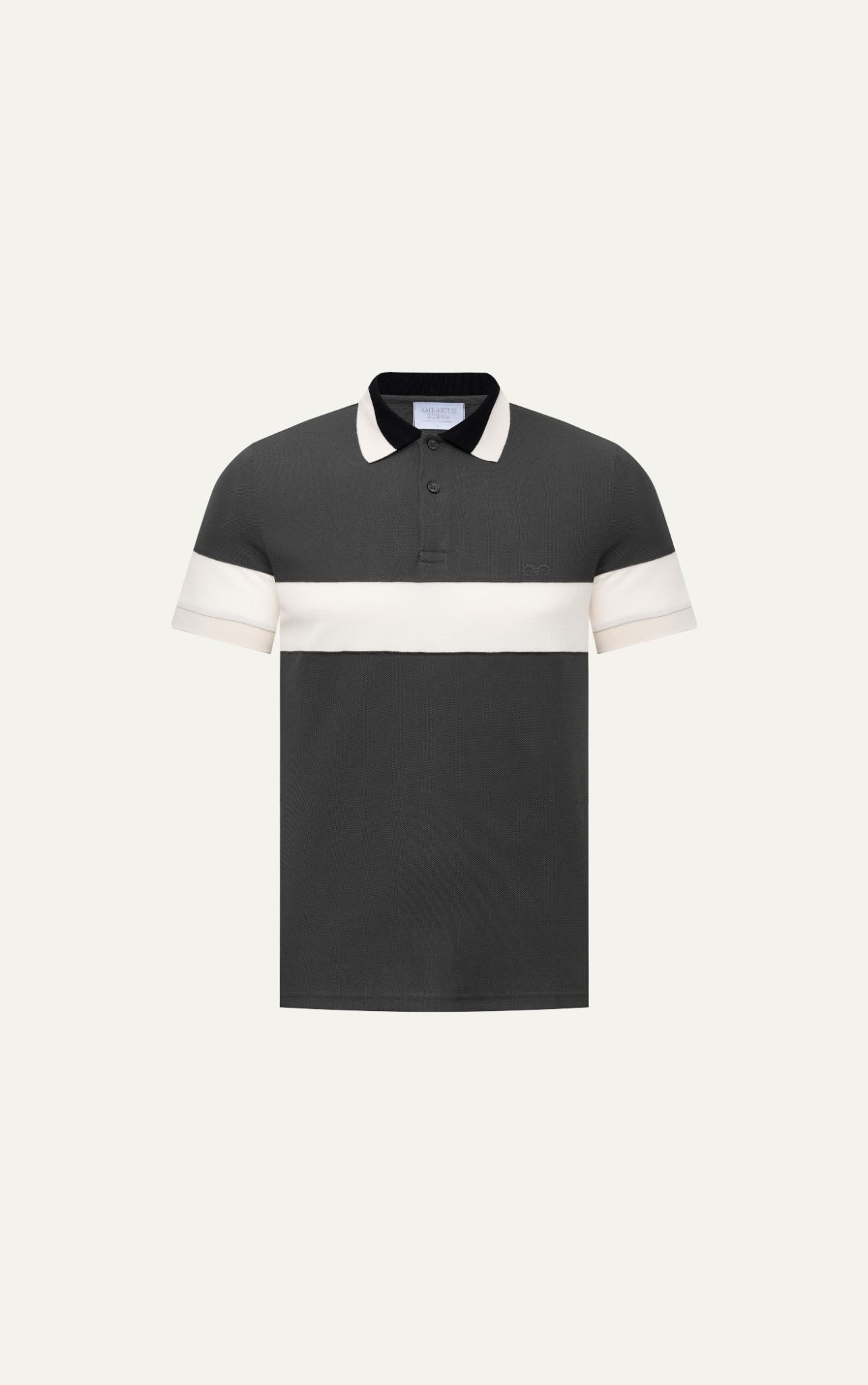  AG72 PREMIUM SLIMFIT POLO - GREY 