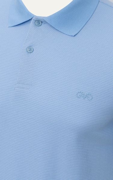  AG02 SIGNATURE SLIMFIT POLO - SKY BLUE 