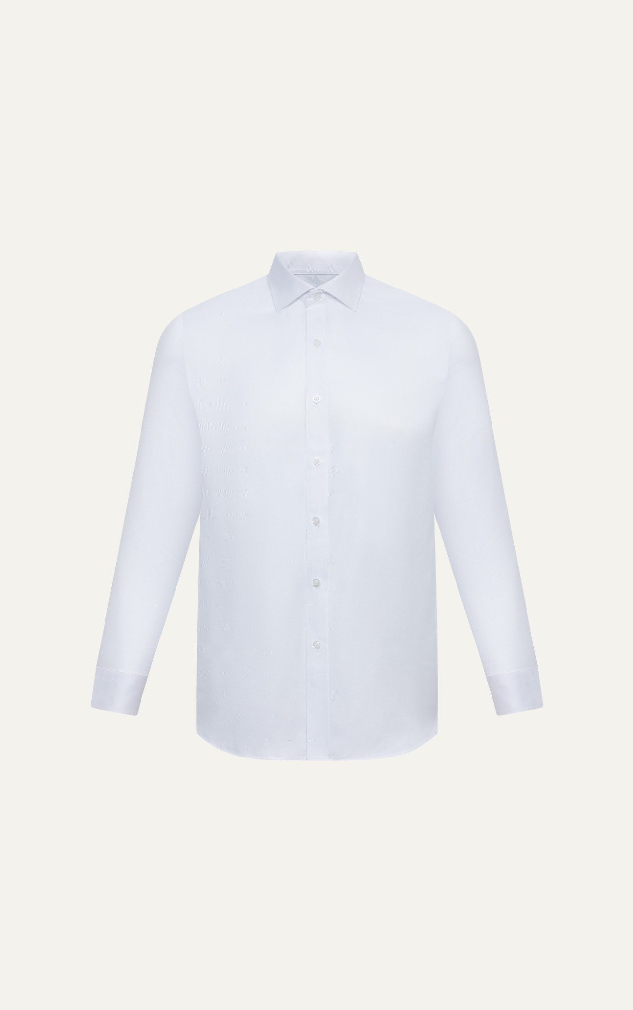AG20 PREMIUM SLIMFIT TWILL DRESS SHIRT - WHITE