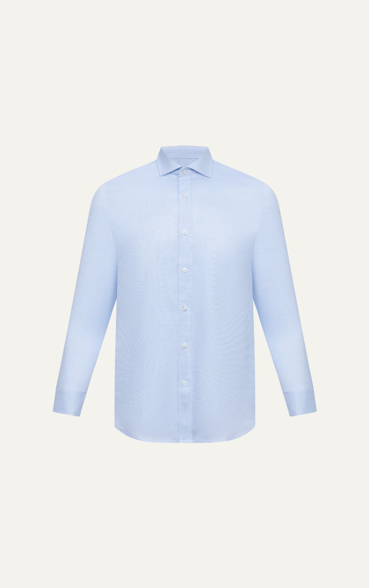 AG872 PREMIUM SLIMFIT BENGAL STRIPED SHIRT - LIGHT BLUE