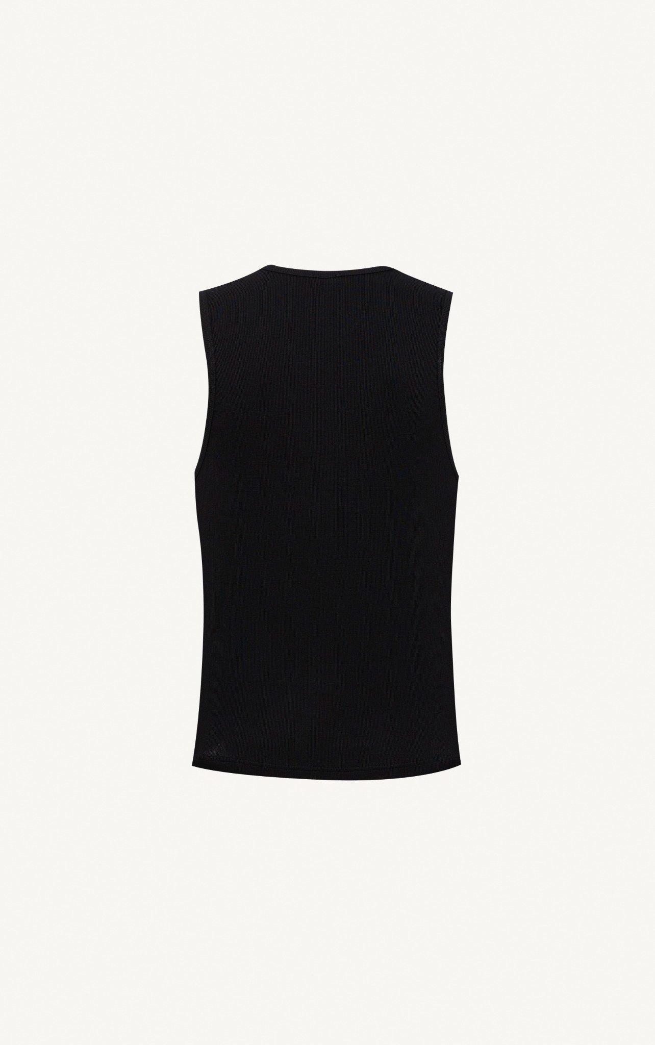 TA36 FACTORY REGULAR FIT BASIC TANKTOP - BLACK