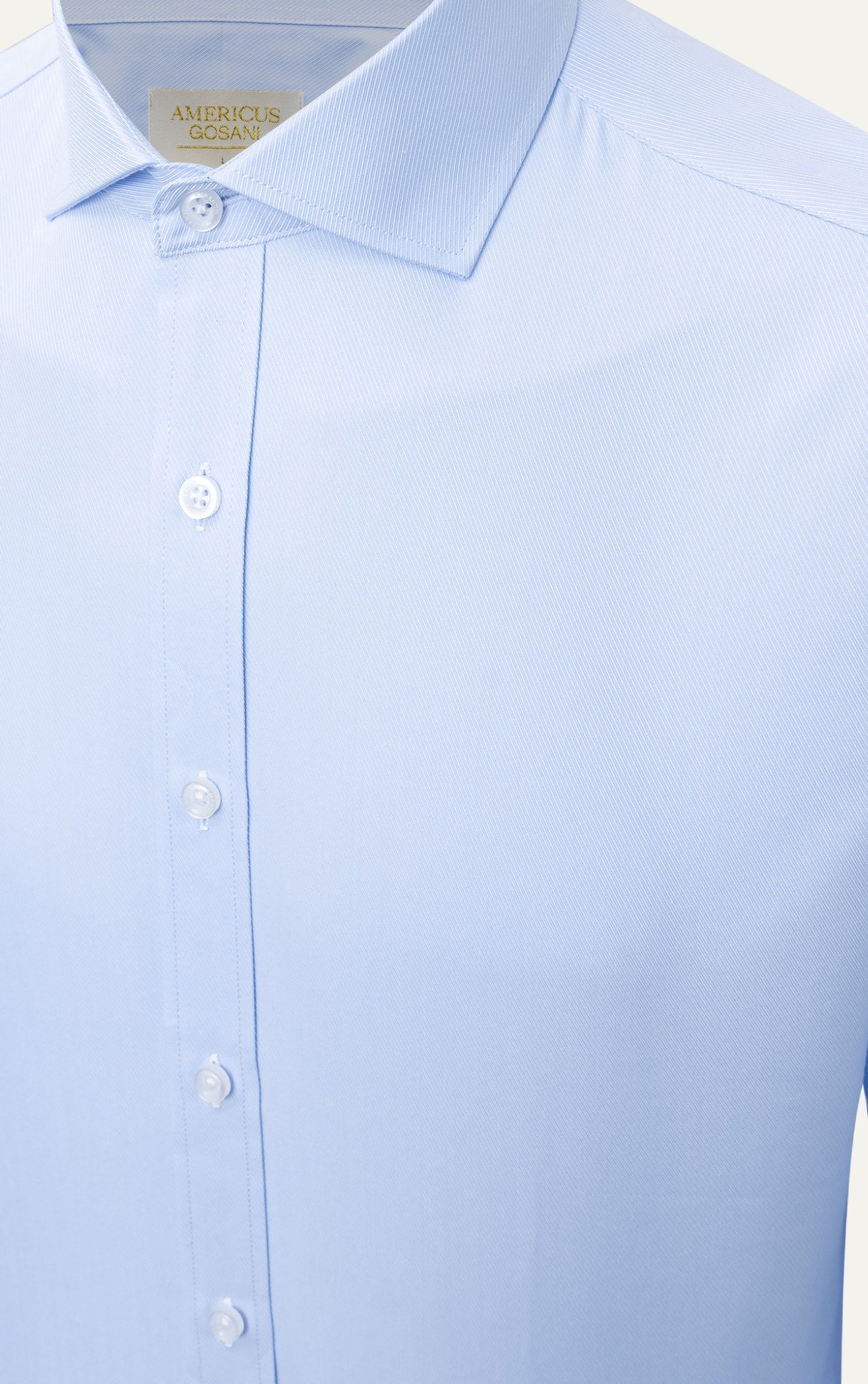 AGP2 PREMIUM SLIMFIT TEXTURE SHIRT - LIGHT BLUE