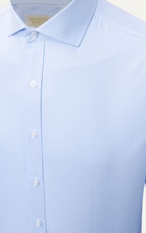 AG1P2 PREMIUM SLIMFIT TEXTURE SHIRT - LIGHT BLUE