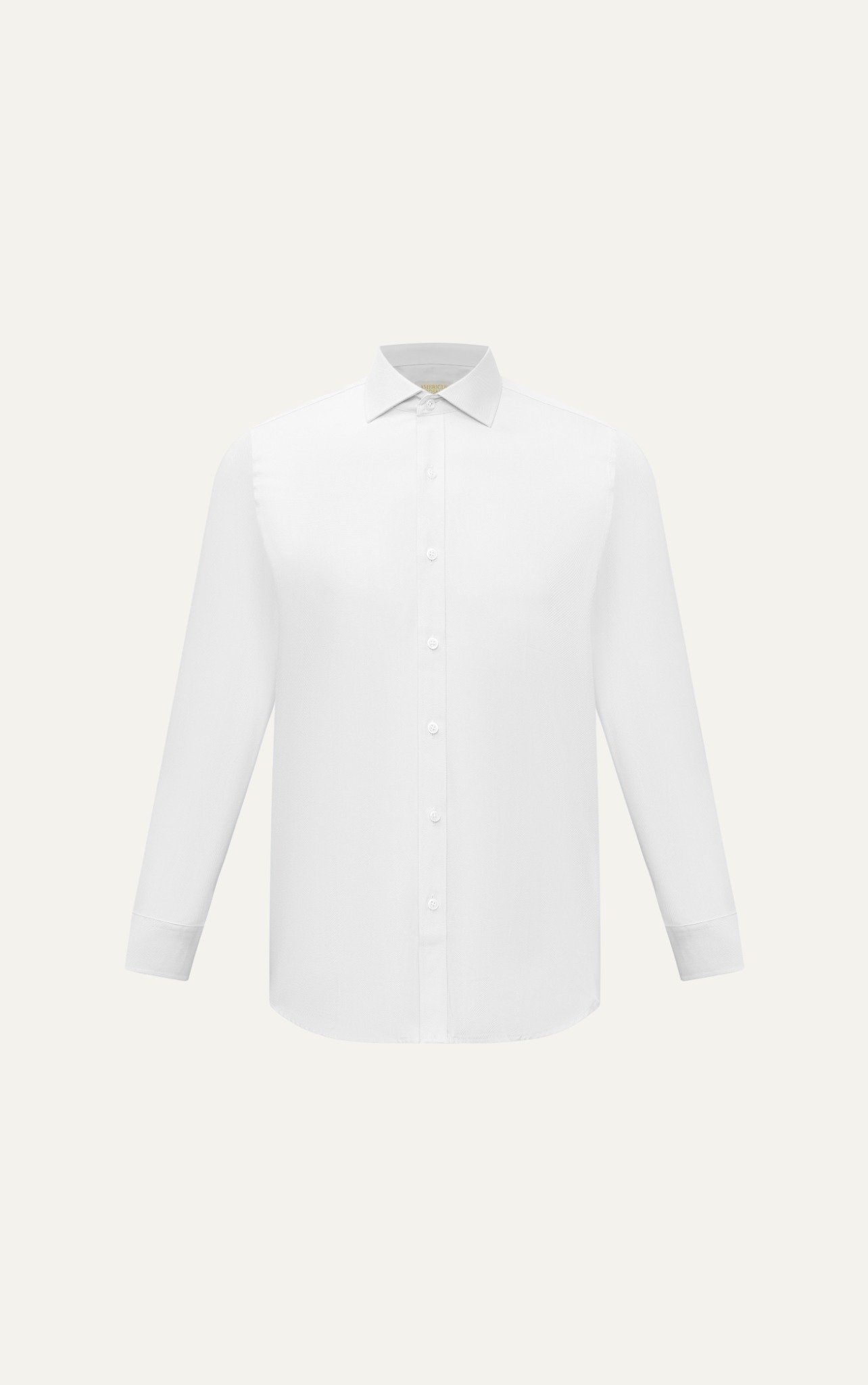 AG01 PREMIUM SLIMFIT TEXTURE SHIRT - WHITE