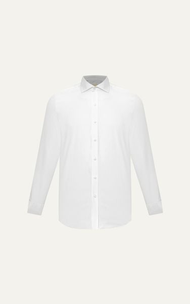  AG2P1 PREMIUM SLIMFIT TEXTURE SHIRT - WHITE