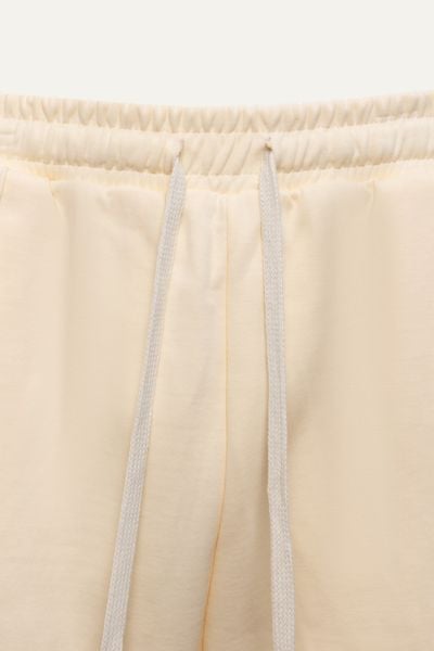  AG07 STUDIO LOOSE FIT BASIC SHORT - OFF WHITE 