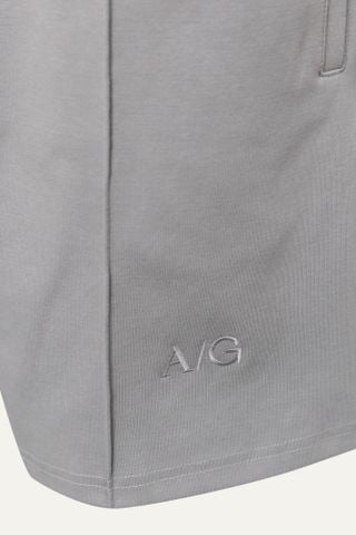 AG07 STUDIO LOOSE FIT BASIC SHORT - LIGHT GREY
