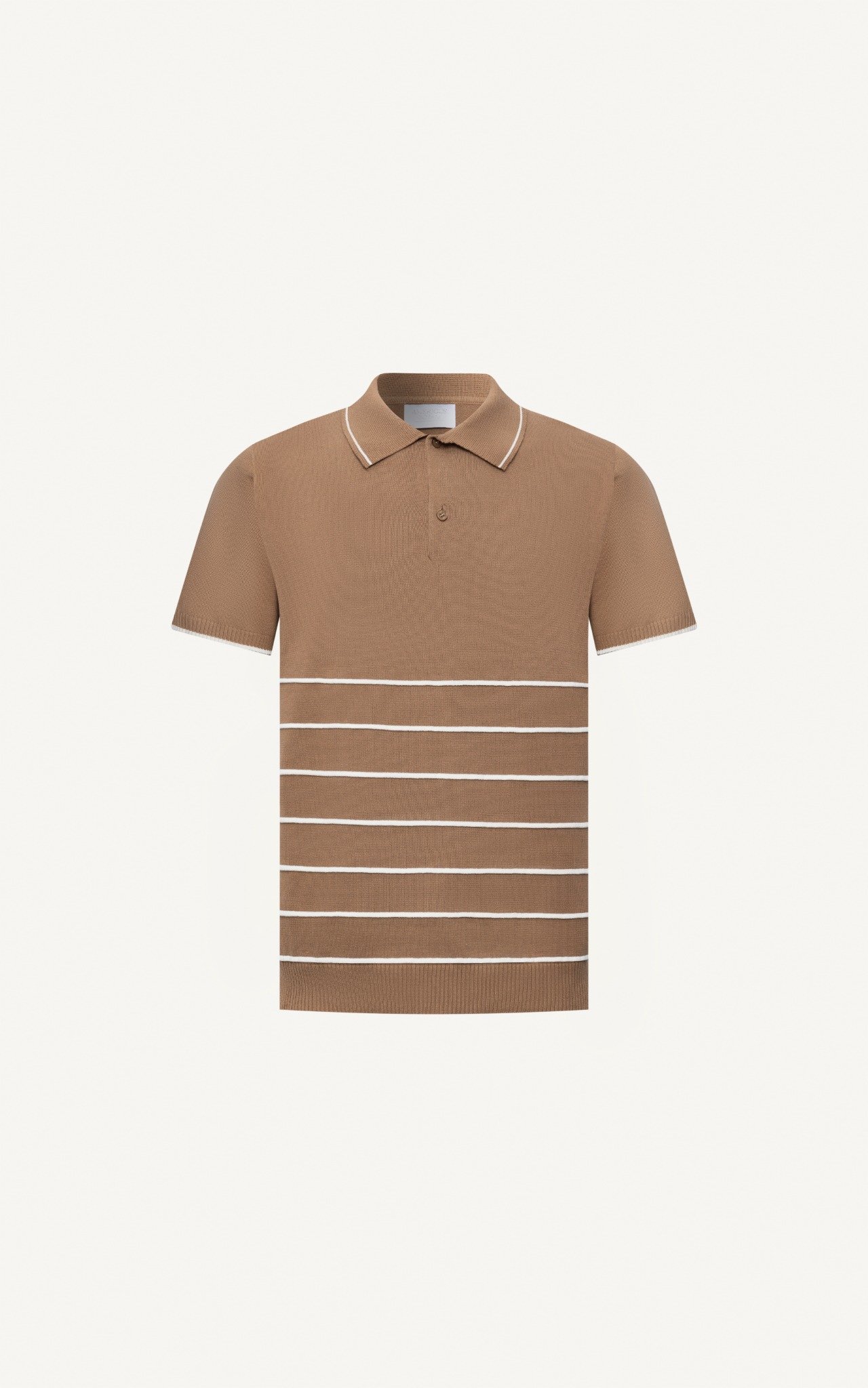 AG716 PREMIUM REGULAR FIT POLO - BROWN