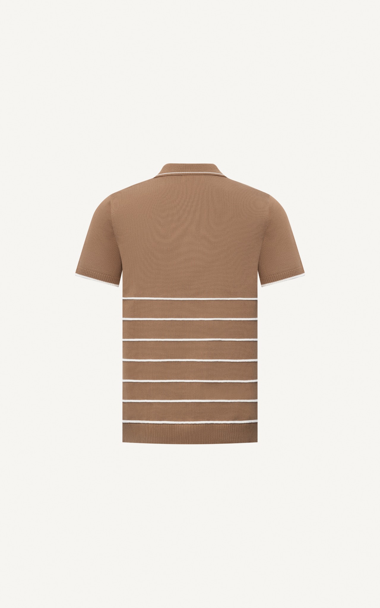 AG716 PREMIUM REGULAR FIT POLO - BROWN