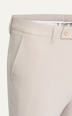 AGP1 PREMIUM SLIMFIT TROUSERS - OFF WHITE