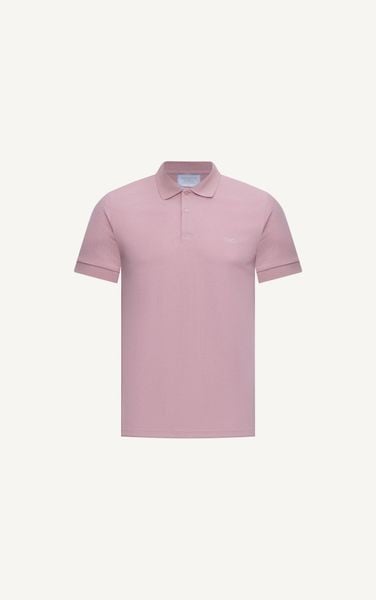  AG02 SIGNATURE SLIMFIT POLO - LIGHT PINK