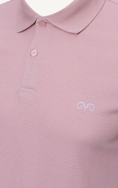  AG02 SIGNATURE SLIMFIT POLO - LIGHT PINK 