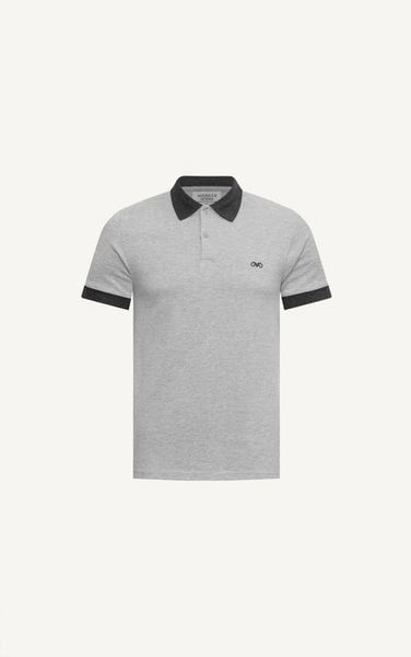  AG56 PREMIUM SLIMFIT ESSENTIAL POLO - LIGHT GREY