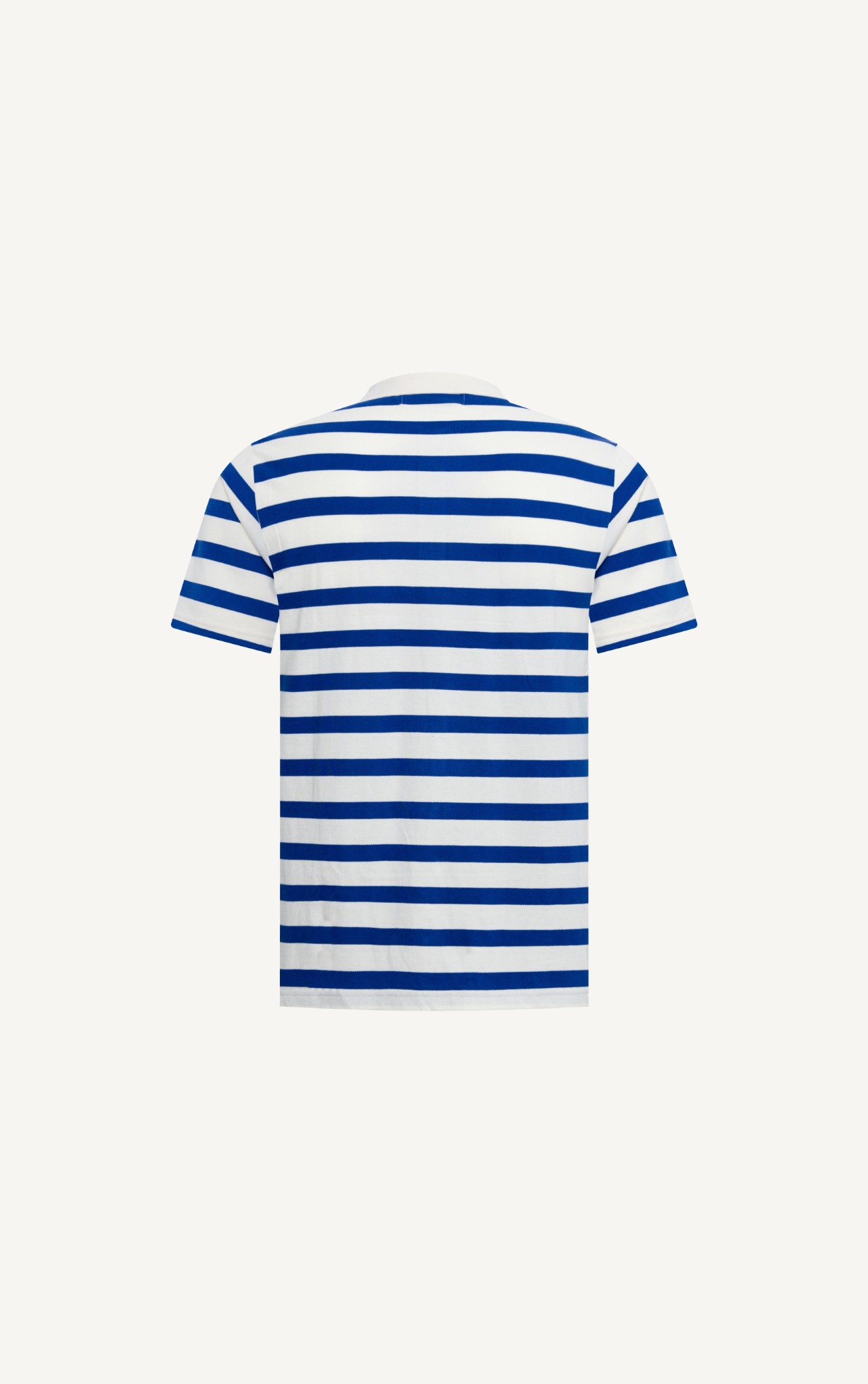 AG3300 STUDIO REGULAR FIT STRIPED POLO - BLUE