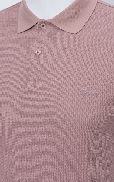  AG02 SIGNATURE SLIMFIT POLO  - DUSKY PINK 