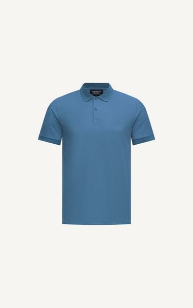  AG02 STUDIO SLIMFIT POLO - LIGHT BLUE