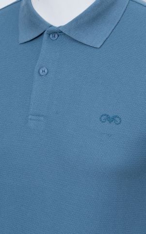 AG02 STUDIO SLIMFIT POLO - LIGHT BLUE