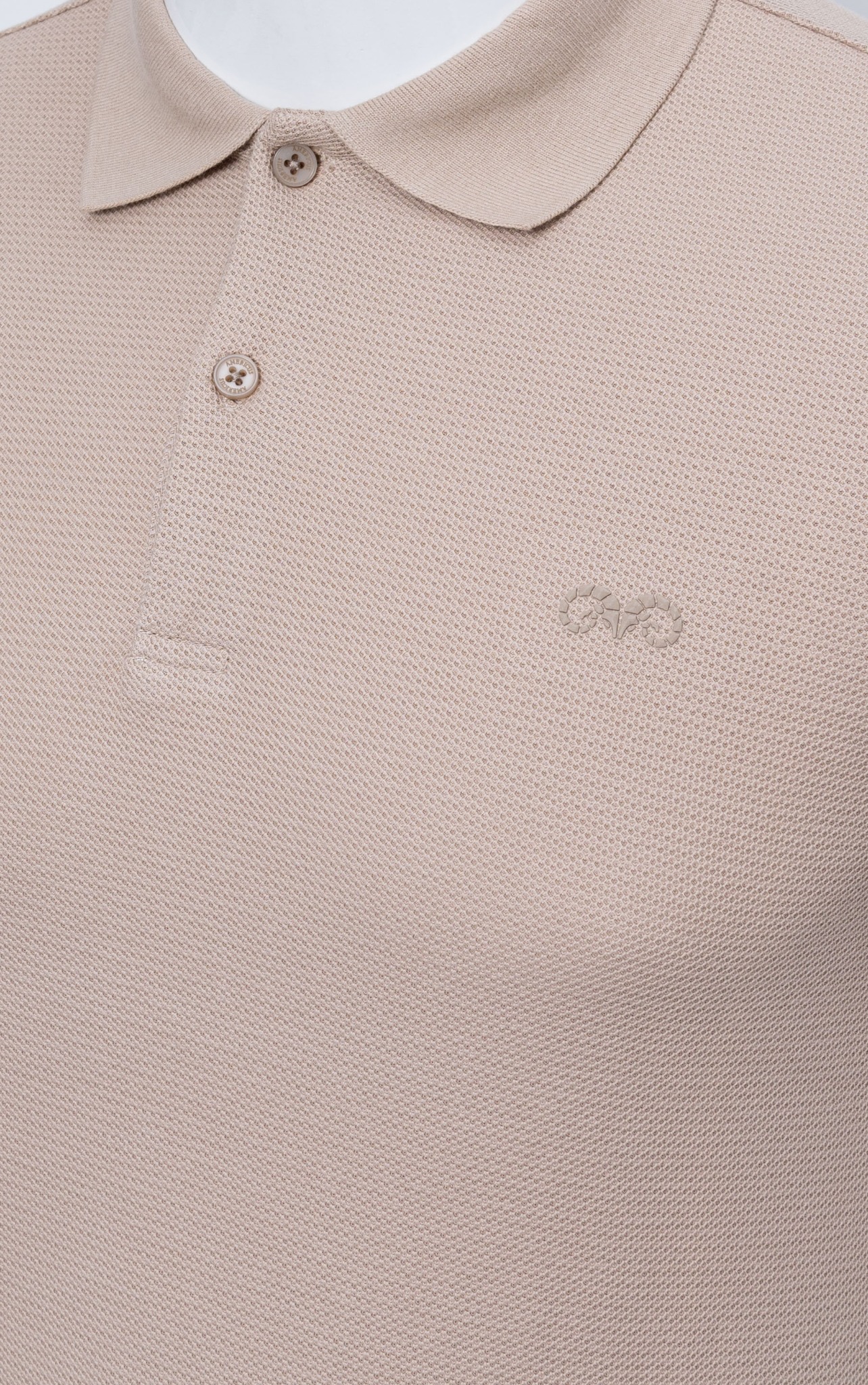 AG02 SIGNATURE SLIMFIT POLO - CLASSIC TAUPE