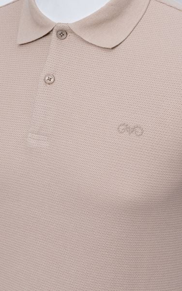  AG02 SIGNATURE SLIMFIT POLO  - CLASSIC TAUPE 