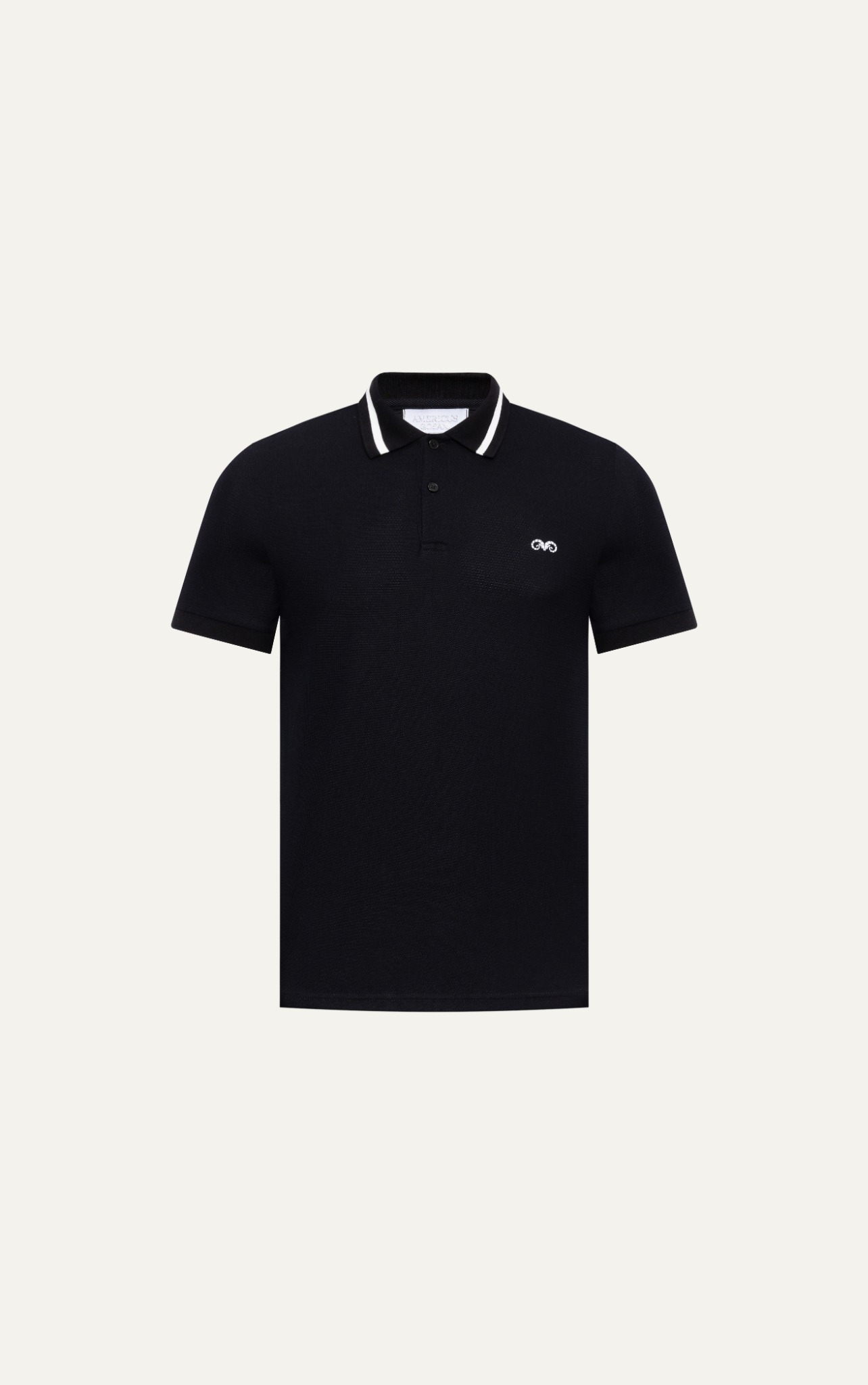 AG81 PREMIUM SLIMFIT POLO - BLACK