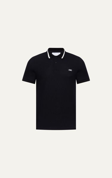  AG81 PREMIUM SLIMFIT POLO - BLACK