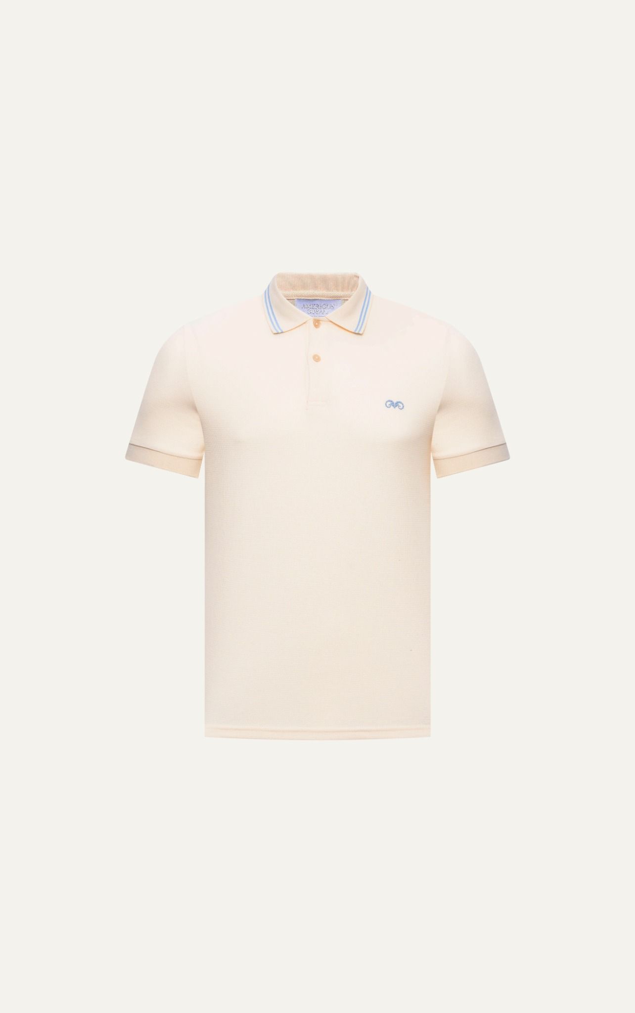  AG82 PREMIUM SLIMFIT POLO - OFF WHITE 