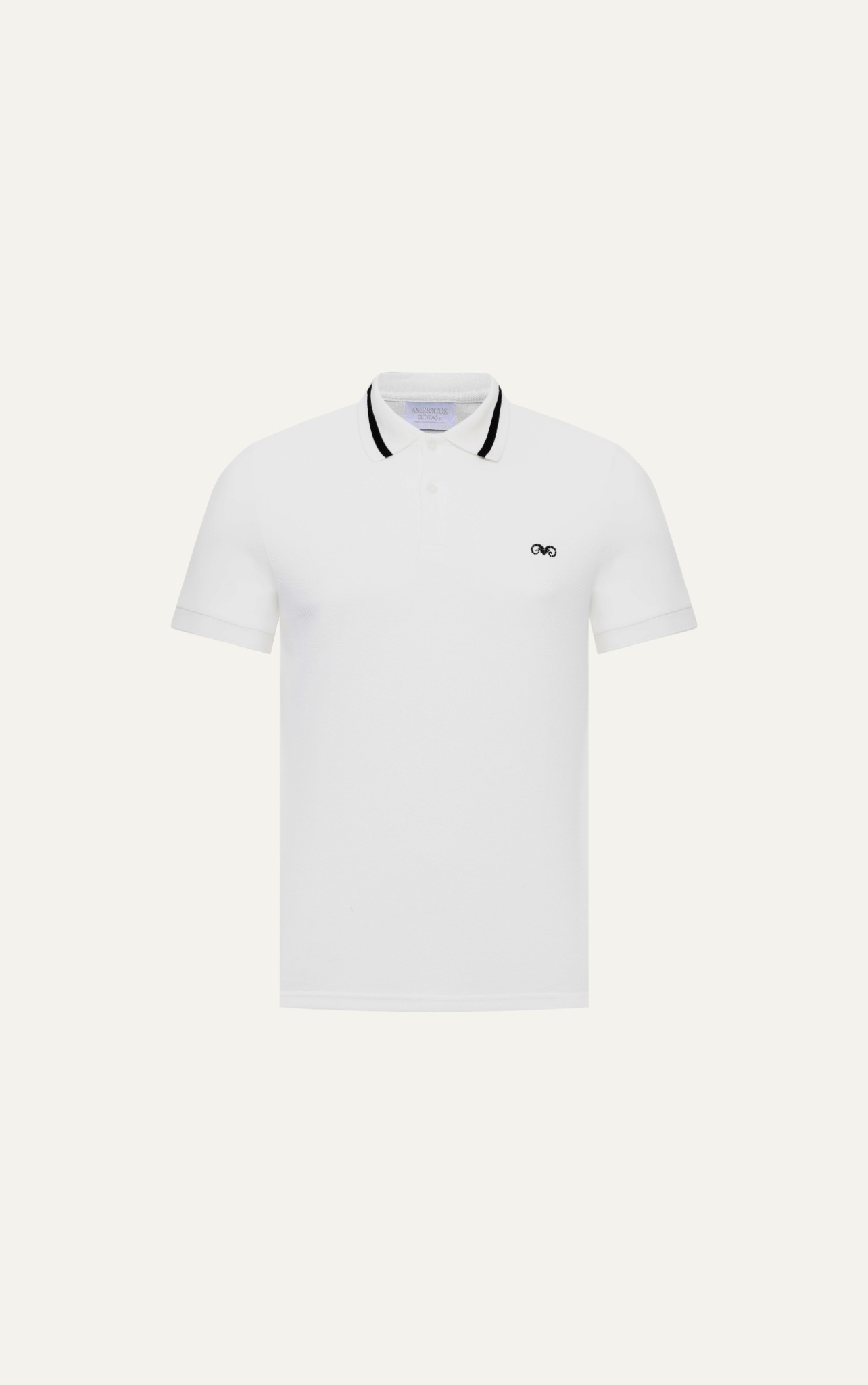 AG81 PREMIUM SLIMFIT POLO - WHITE