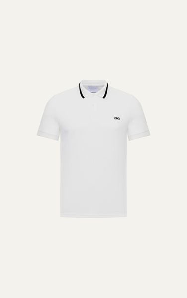  AG81 PREMIUM SLIMFIT POLO - WHITE