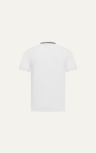  AG81 PREMIUM SLIMFIT POLO - WHITE 