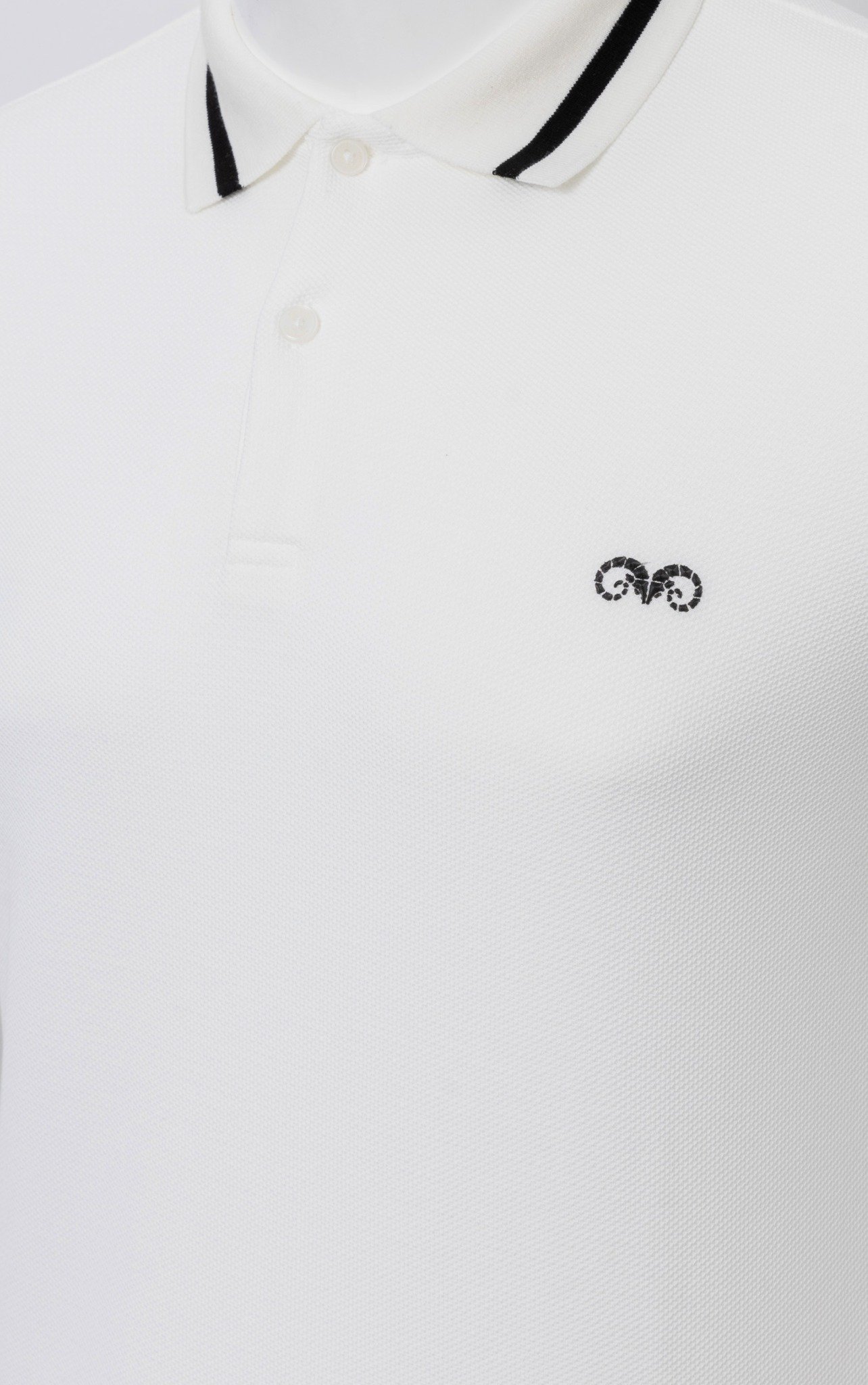 AG81 PREMIUM SLIMFIT POLO - WHITE