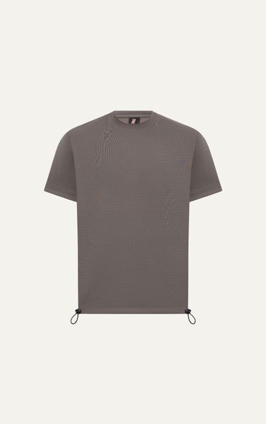  AG20 STUDIO LOOSE FIT BASIC T-SHIRT - OLIVE