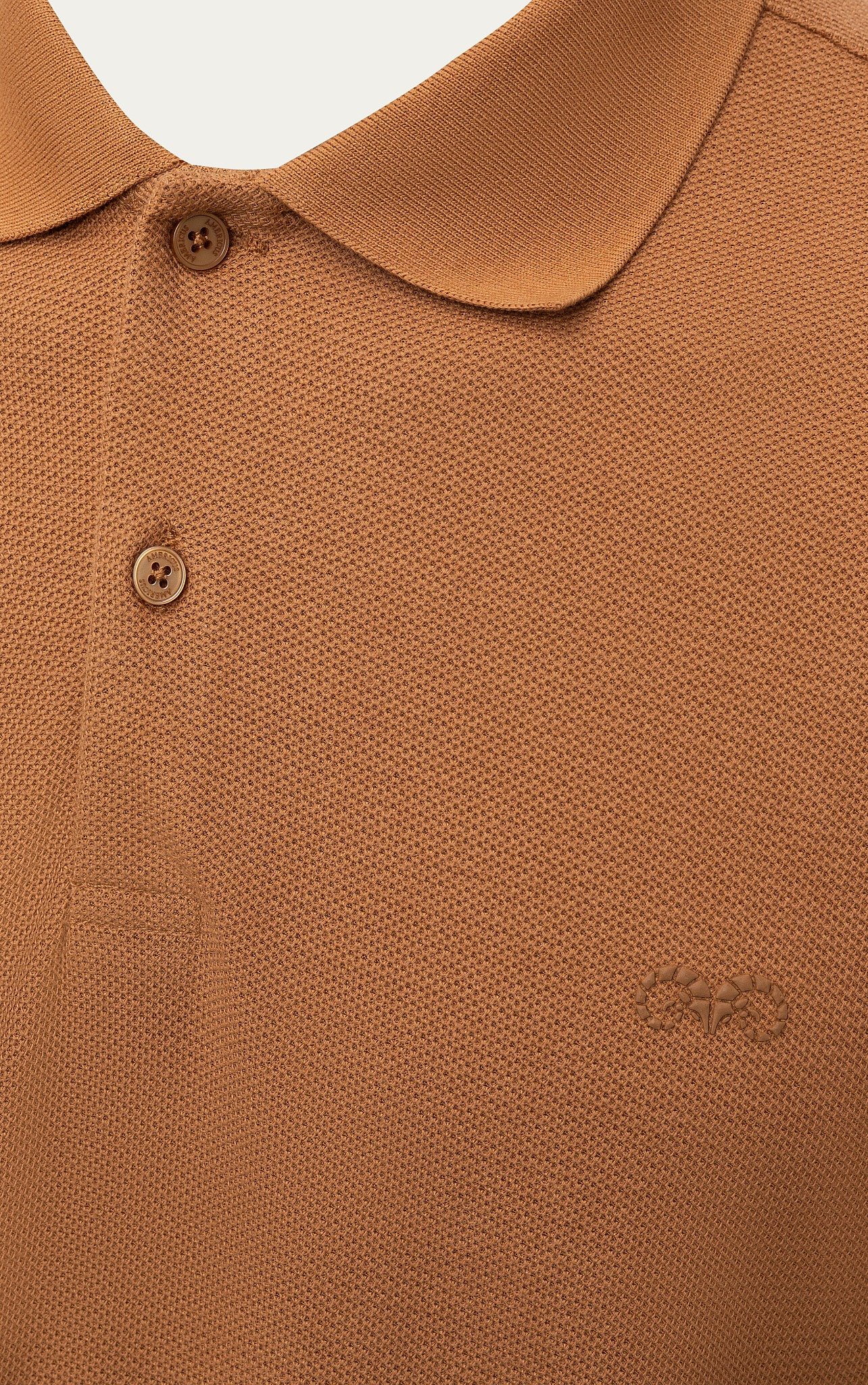 AG02 SIGNATURE SLIMFIT POLO - BROWN