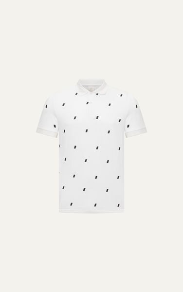  AG73 PREMIUM SLIMFIT DETAIL POLO - WHITE