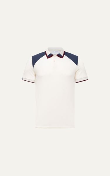  AG67 PREMIUM SLIMFIT POLO - OFF WHITE