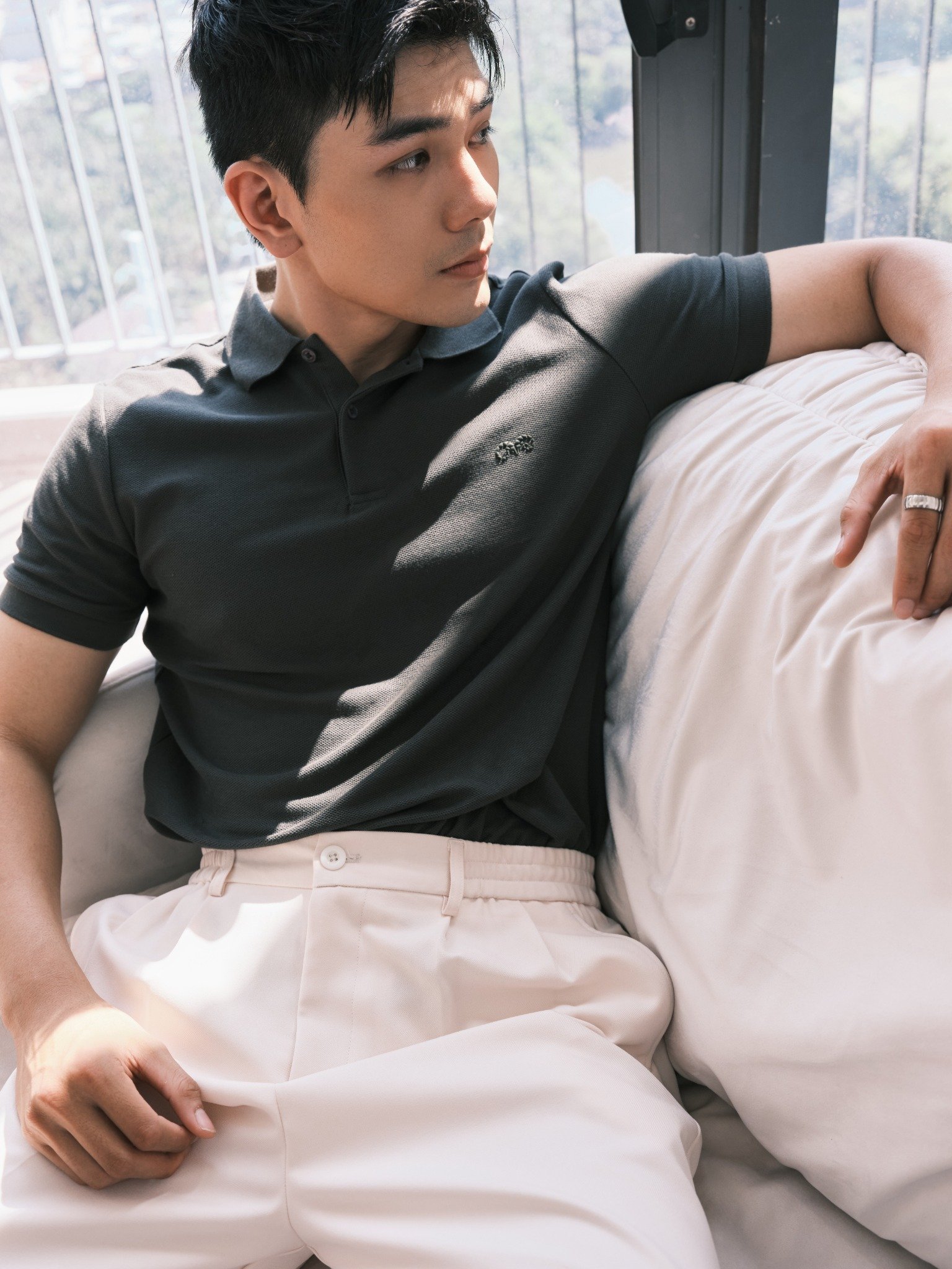 AG02 SIGNATURE SLIMFIT POLO - UNIFORM