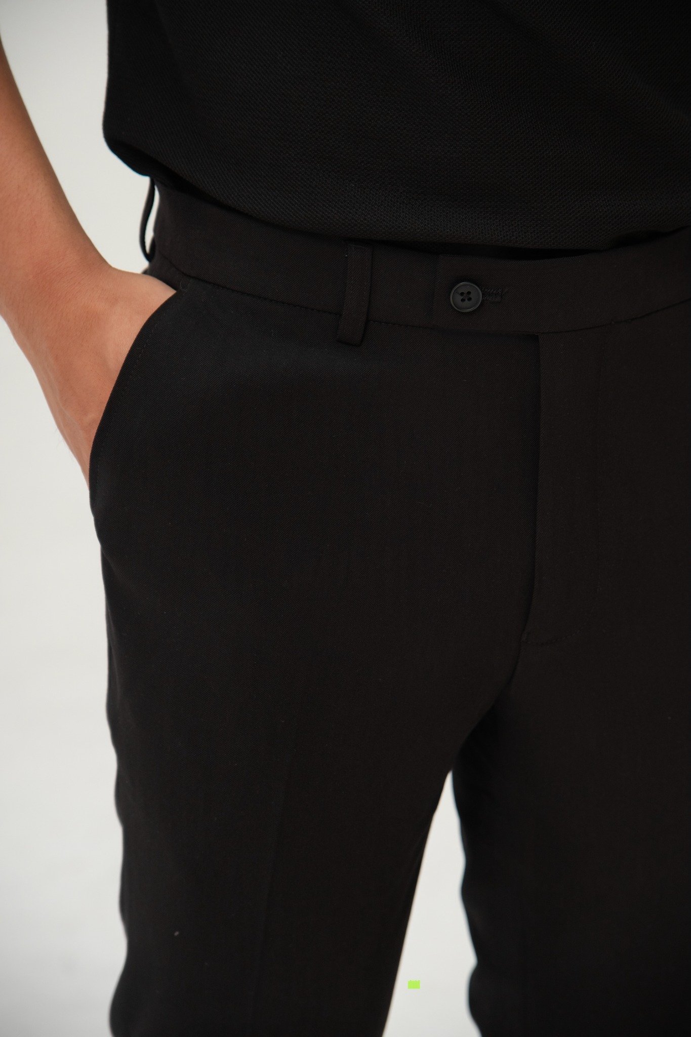 AG66 FACTORY SLIMFIT BASIC TROUSERS - BLACK