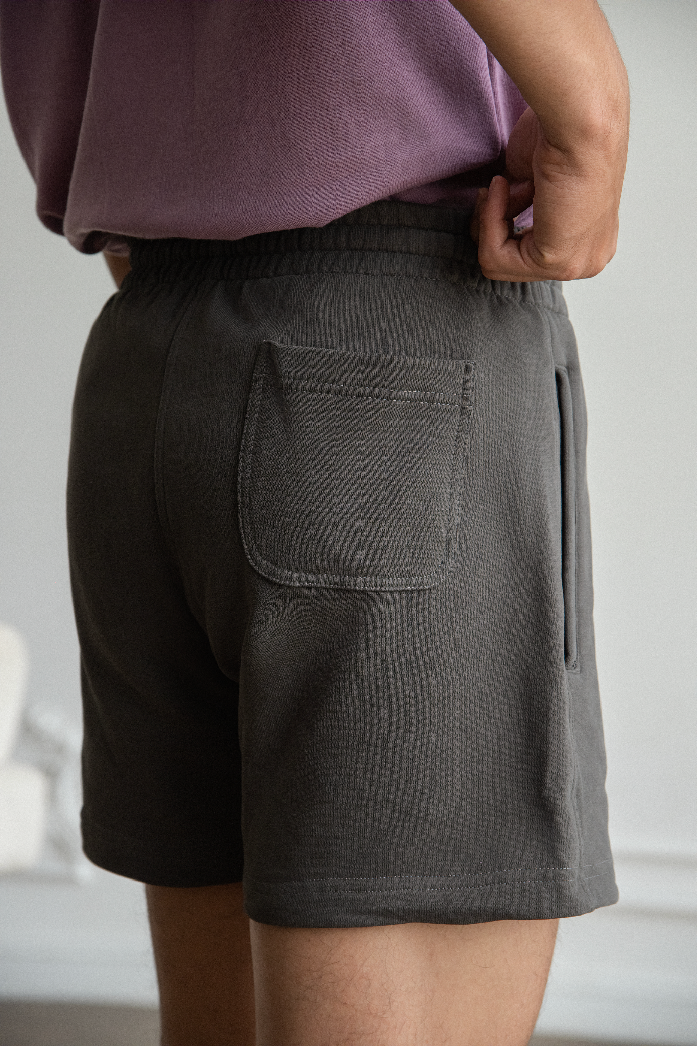 AG41 PREMIUM LOOSE FIT BASIC SHORT - OLIVE