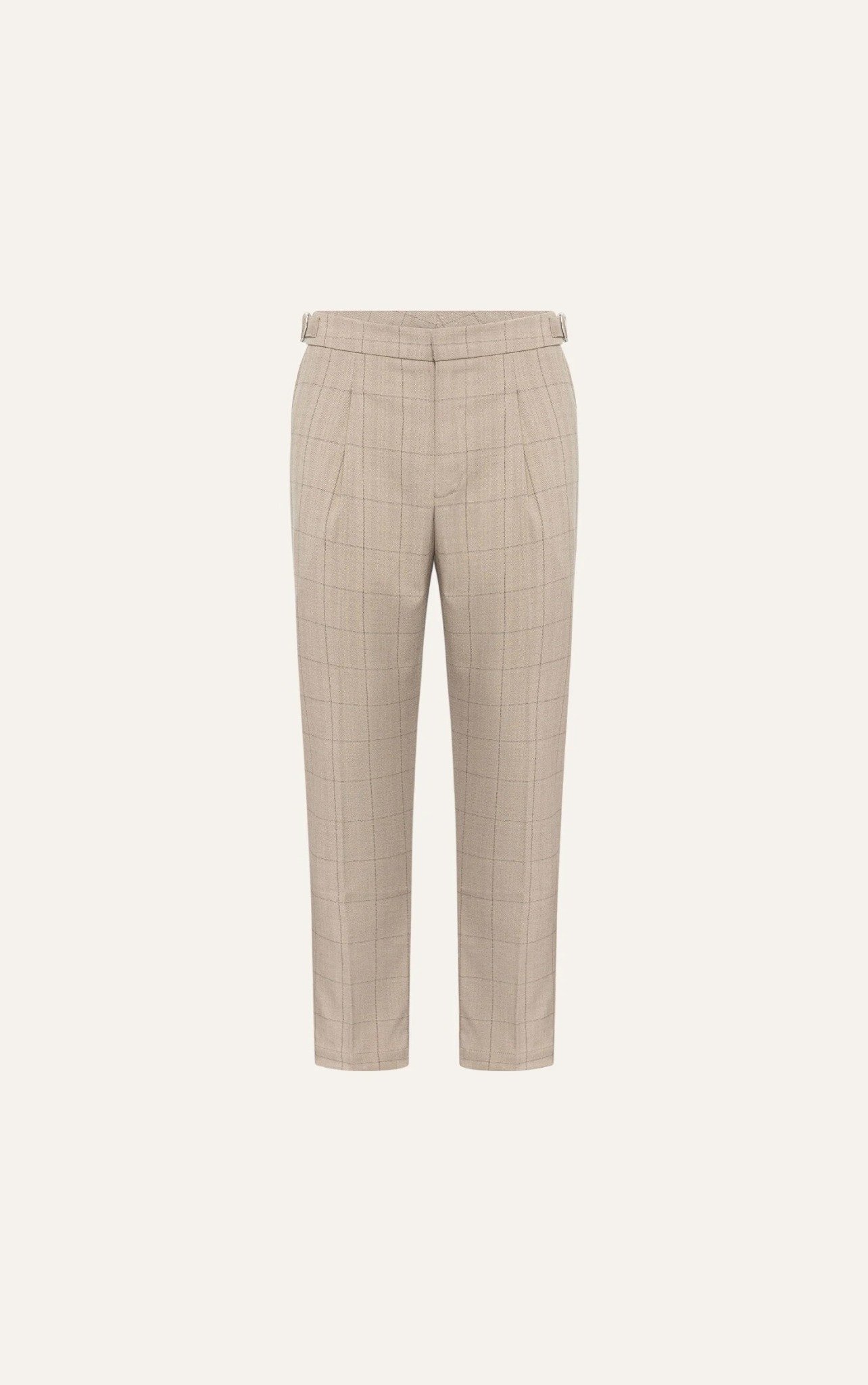 AG05 PREMIUM SLIMFIT SIDETAB TROUSERS - BROWN