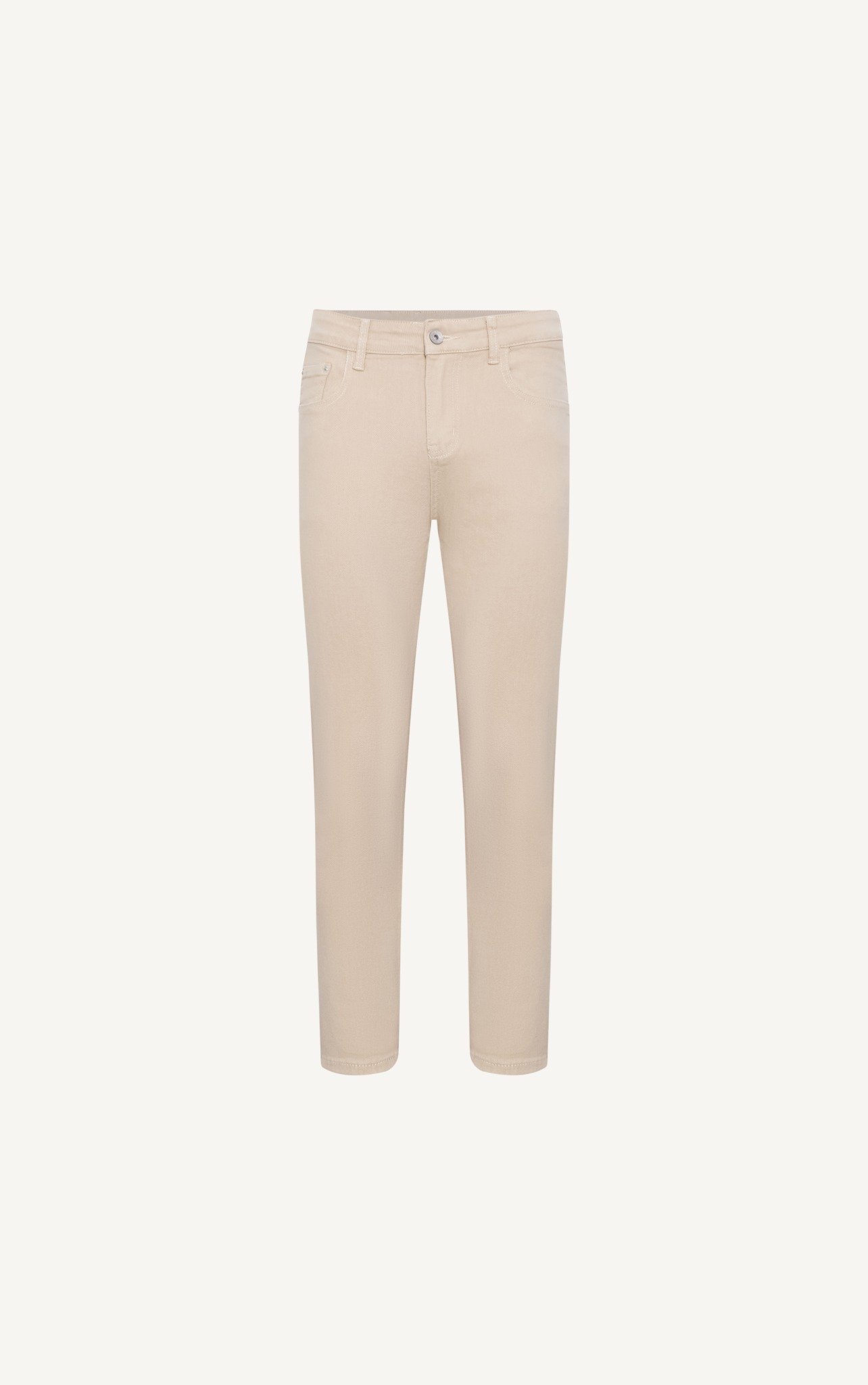 AG817 PREMIUM SLIMFIT BASIC JEANS - BEIGE