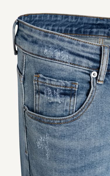  AG51 PREMIUM SLIMFIT THE CITY RIPPED JEANS - LIGHT BLUE 