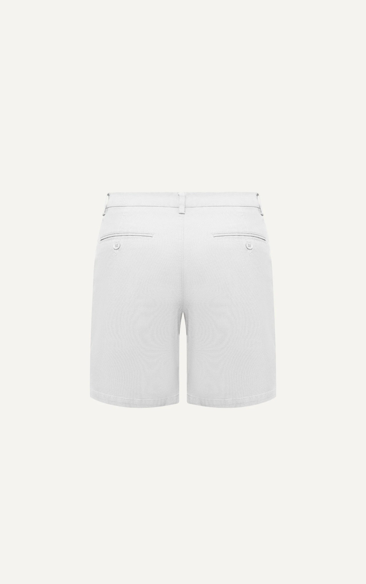 AG509 STUDIO SLIMFIT NEW PLEATED CHINO SHORT - WHITE