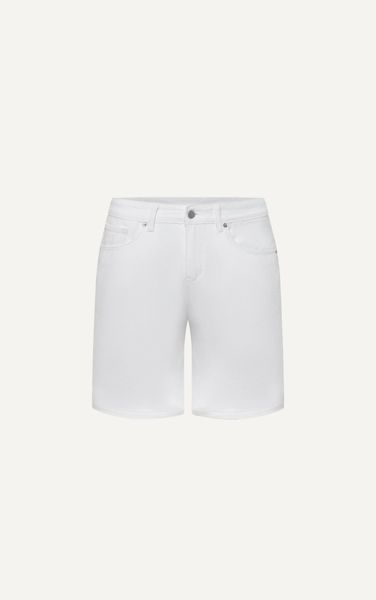  AG633 FACTORY SLIMFIT SHORT JEANS - WHITE