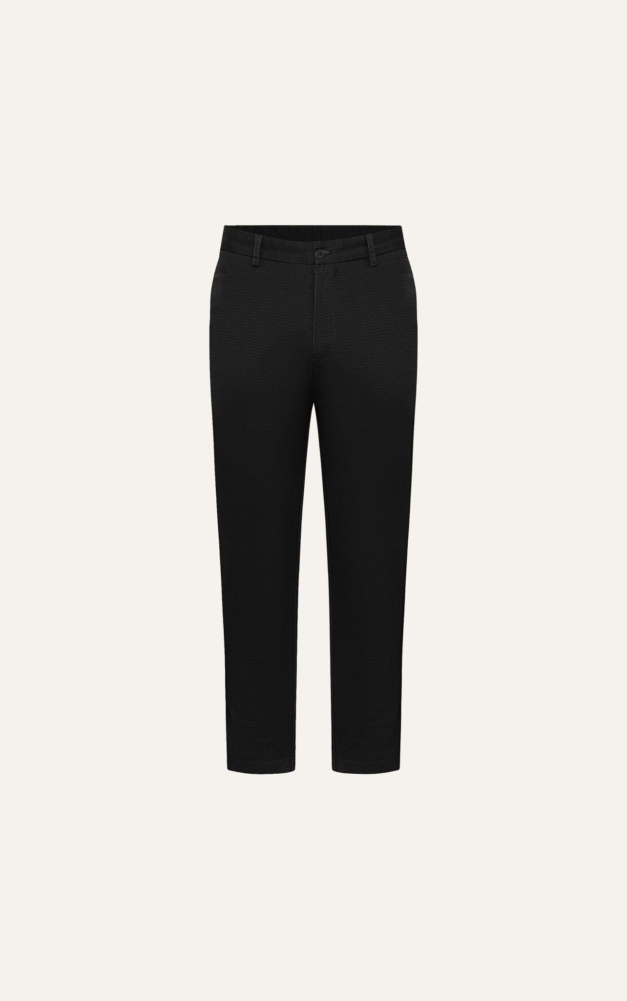 AG105 PREMIUM SLIMFIT KHAKI TROUSERS - BLACK