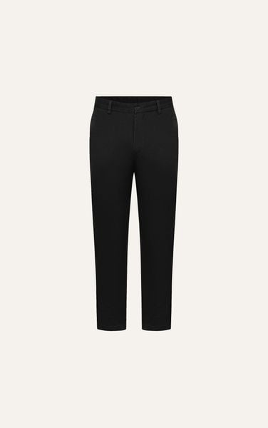  AG105 PREMIUM SLIMFIT KHAKI TROUSERS - BLACK
