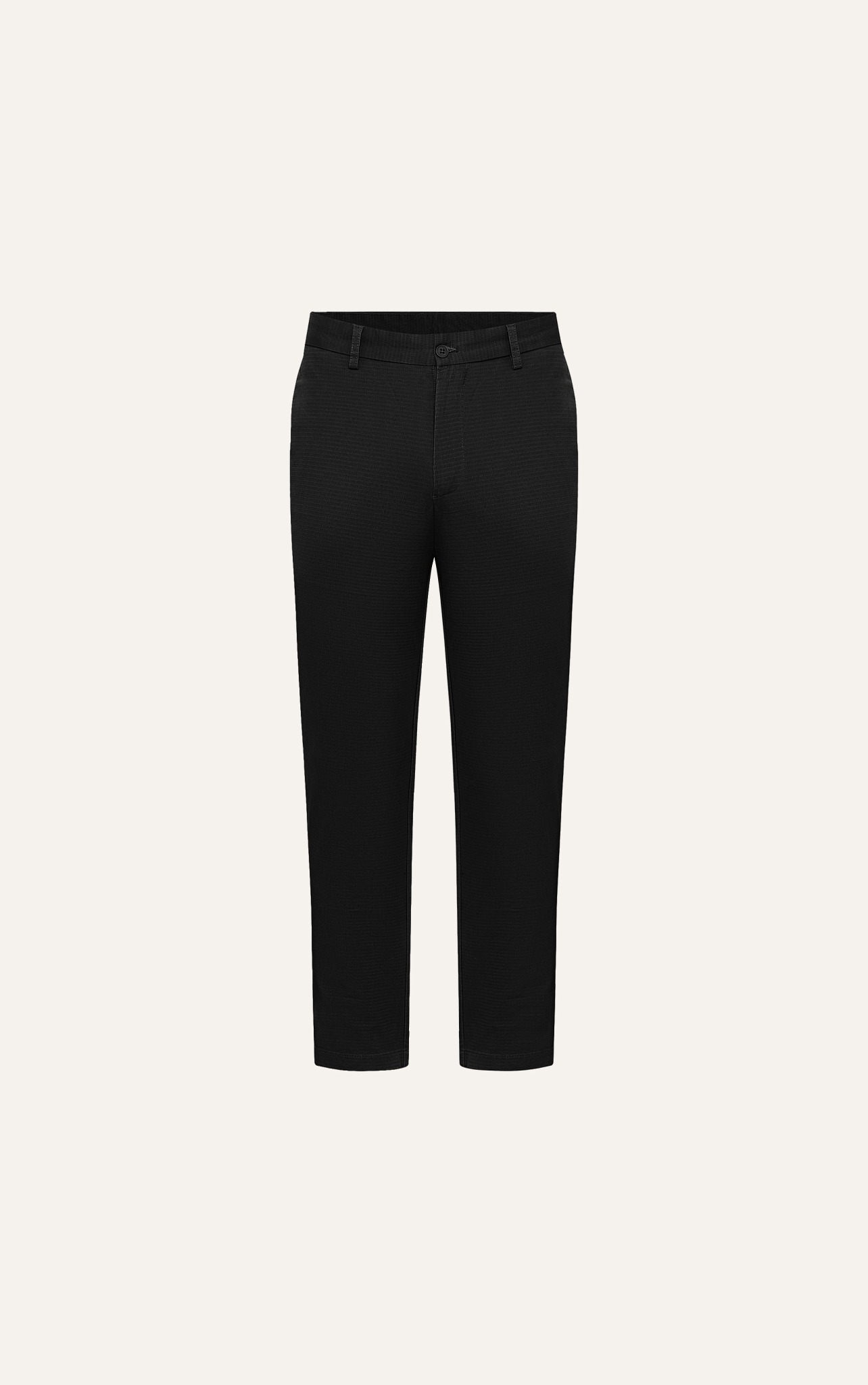 AG105 PREIUM SLIMFIT KHAKI TROUSERS - BLACK