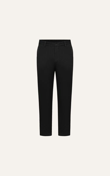  AG105 PREIUM SLIMFIT KHAKI TROUSERS - BLACK